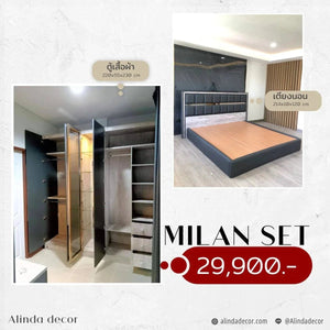 Alinda Bedroom furniture sets Milan - POPLNK