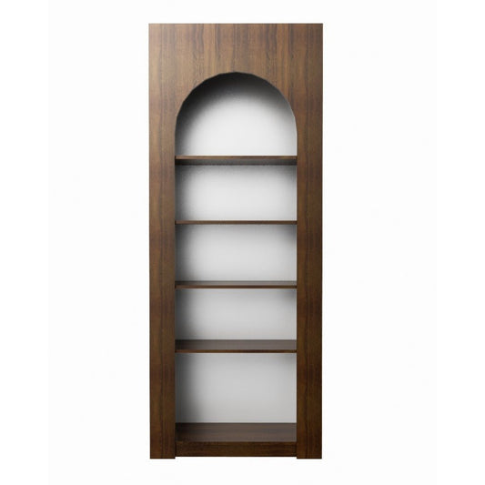 Alinda Mira Modern Display Shelf Curved Door Display - POPLNKเครื่องใช้ในบ้าน/เฟอร์นิเจอร์/ชั้นวางของและลิ้นชัก