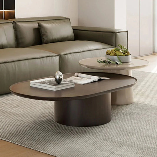 Alinda Nordic Oval Coffee Table 1787 - ALINDA DECOR