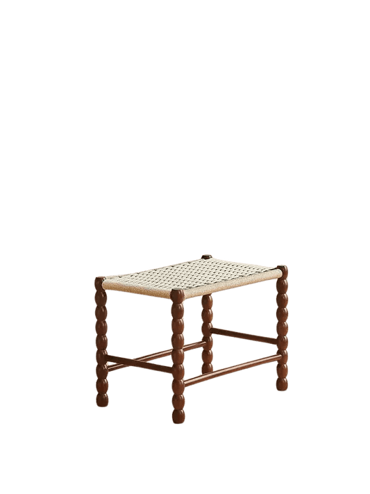 Alinda Solid Wood Low Stool Nordic Living Room Home - POPLNK