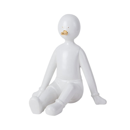 SIlly Duck Sculpture - ALINDA DECOR